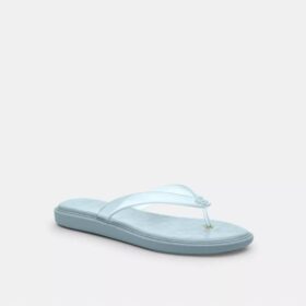 Chanclas de goma en el diseño característico