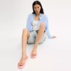 Chanclas de goma en el diseño característico