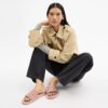 Chanclas deportivas Udele en lona jacquard Signature Canvas