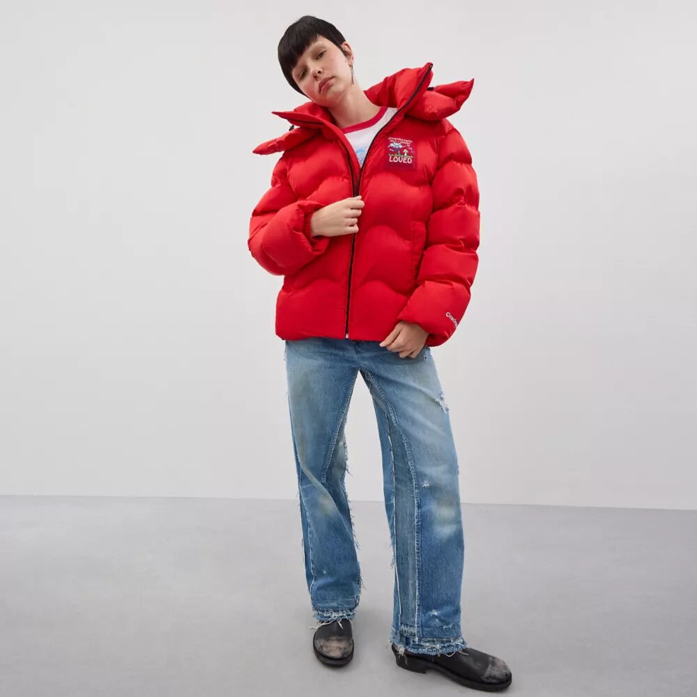 Chaqueta acolchada Coachtopia Loop