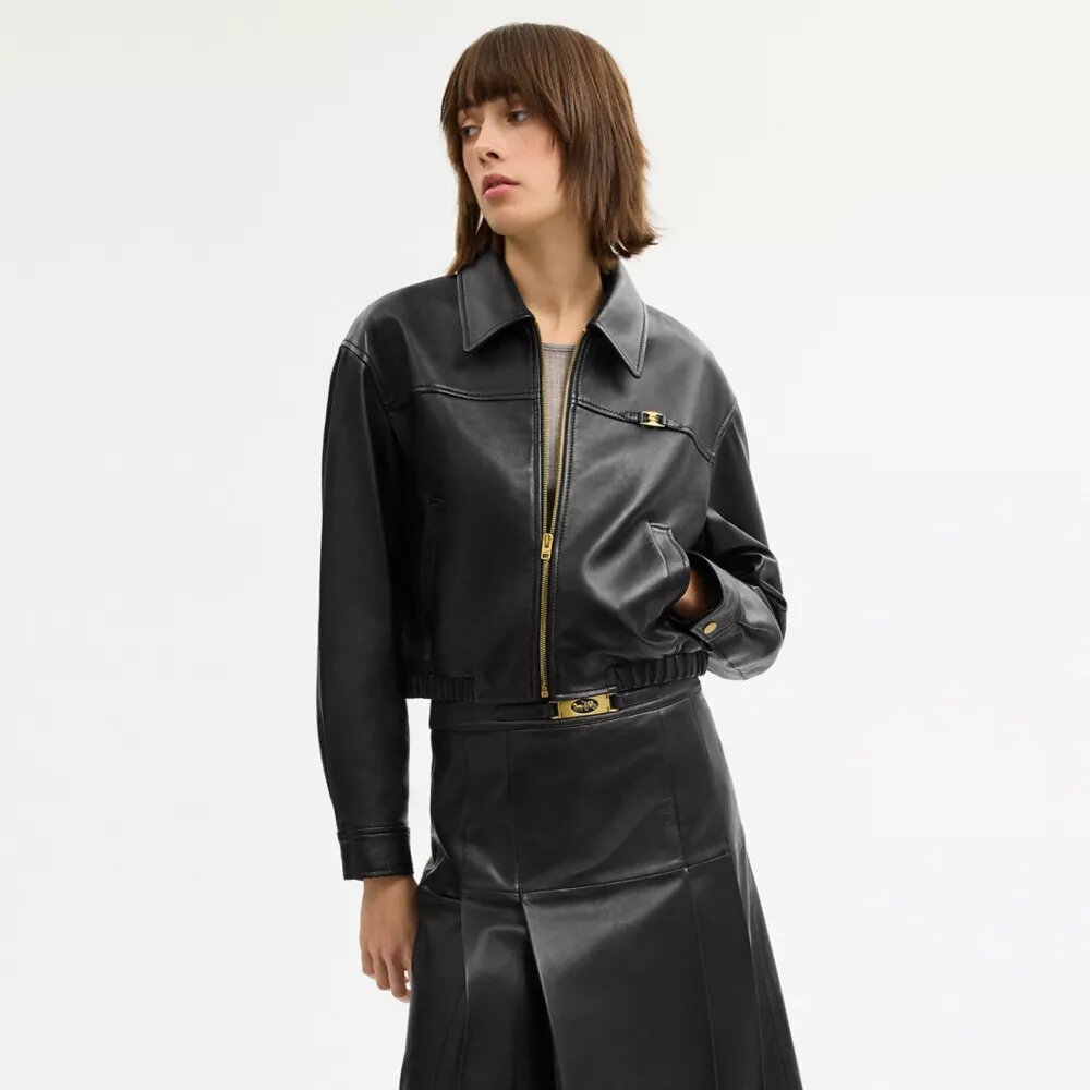 Chaqueta blouson corta Heritage C