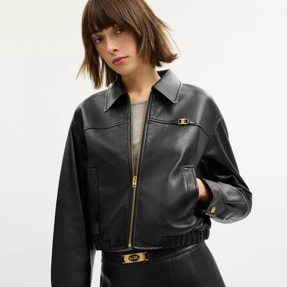 Chaqueta blouson corta Heritage C