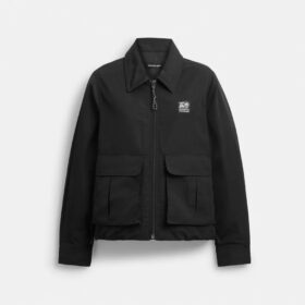 Chaqueta corta tipo cargo con presillas Coachtopia