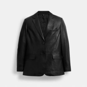 Chaqueta de cuero Blazer