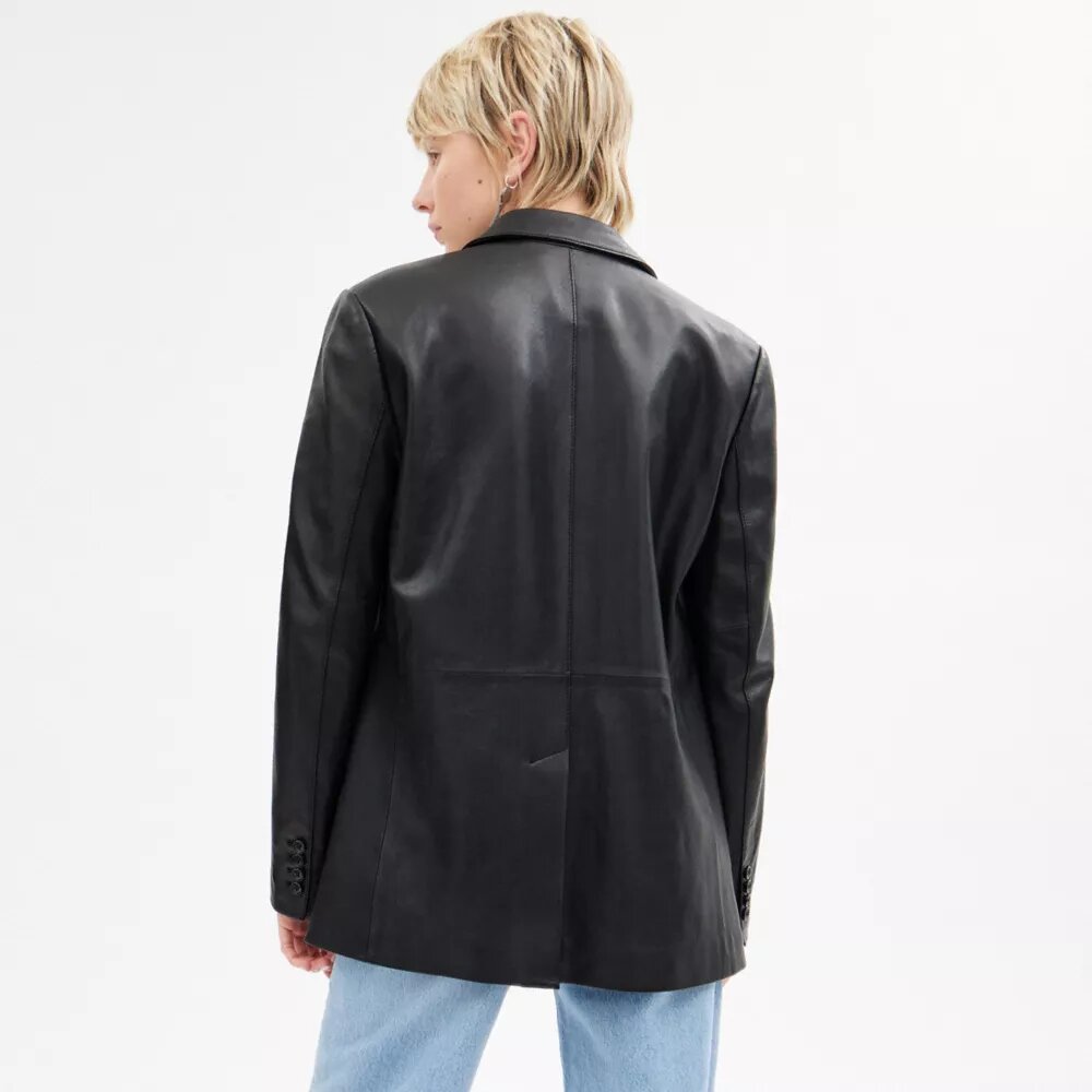 Chaqueta de cuero Blazer