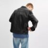 Chaqueta de cuero ligera Heritage C