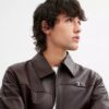 Chaqueta de cuero ligera Heritage C