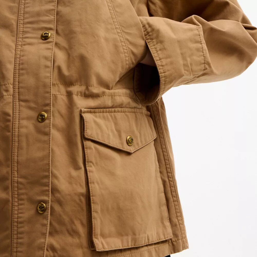 Chaqueta de granero de algodón orgánico