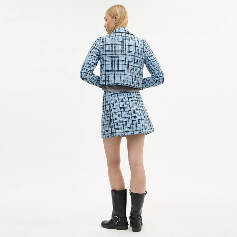 Chaqueta de tweed Turnlock