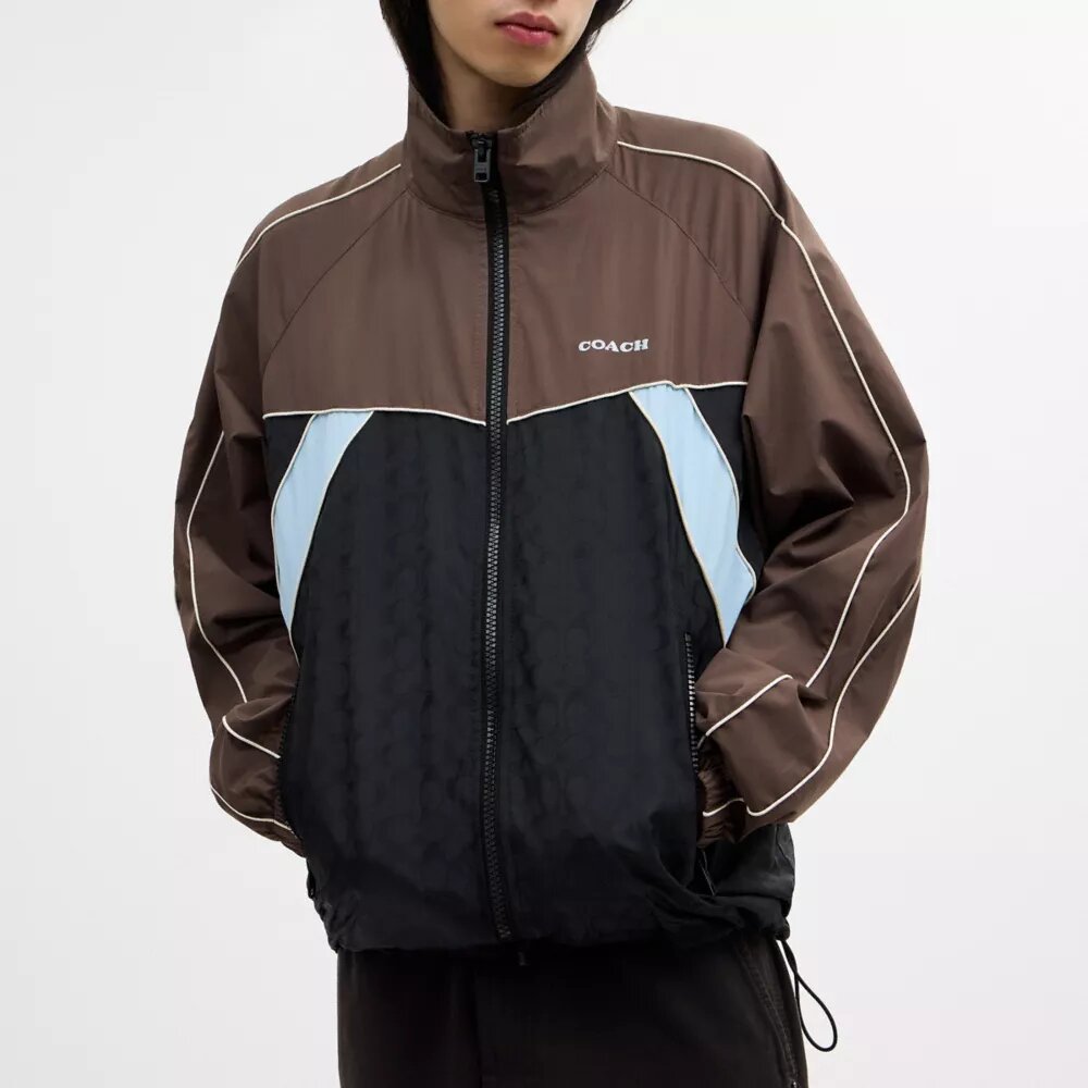 Chaqueta deportiva de poliéster reciclado