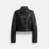 Chaqueta entallada con cierre frontal de botones a presión Heritage C