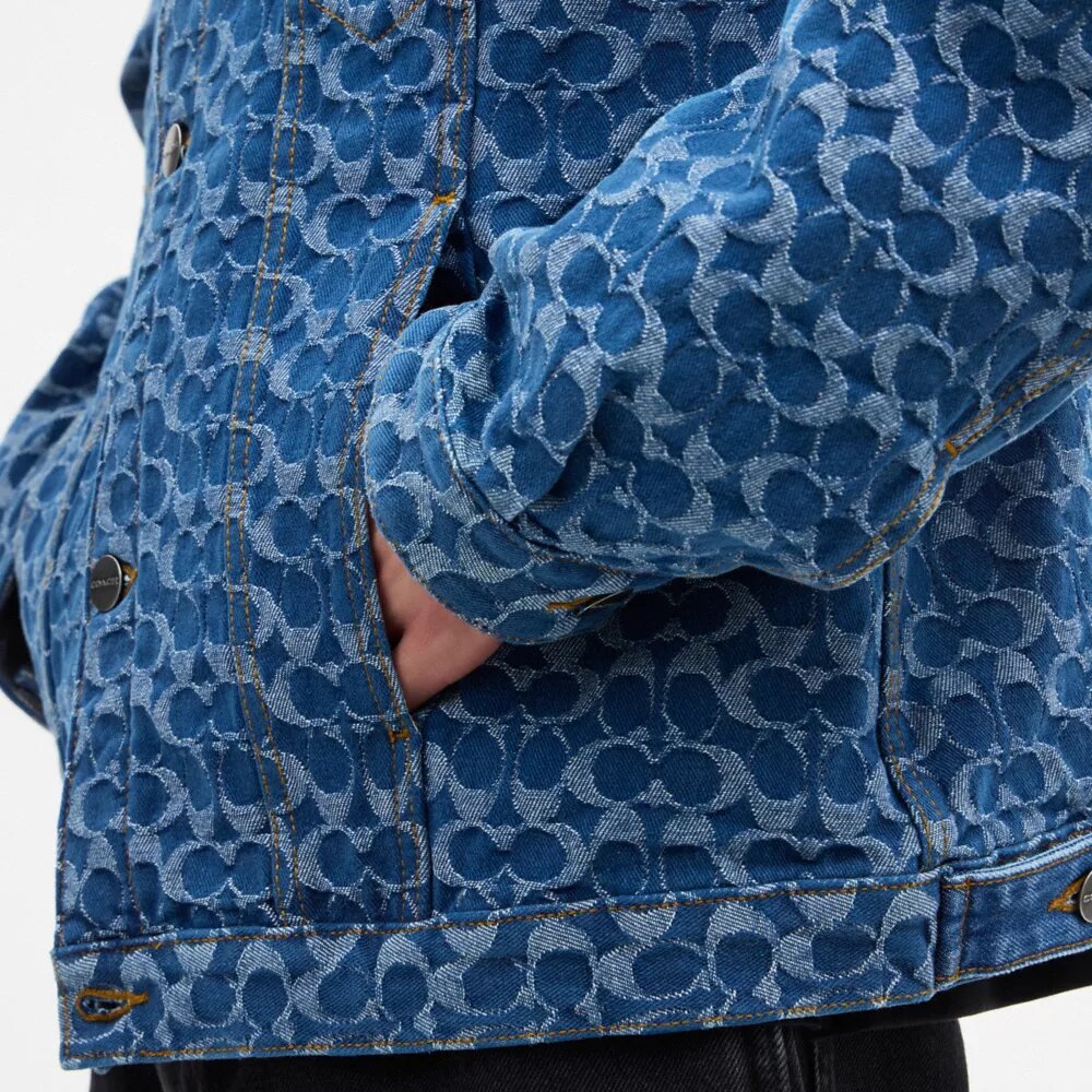 Chaqueta trucker exclusiva de algodón orgánico