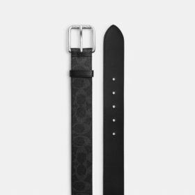 Cinturón con hebilla de rodillo, 38 mm