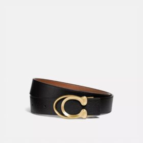 Cinturón con hebilla en forma de «C» y corte a medida, 38 mm