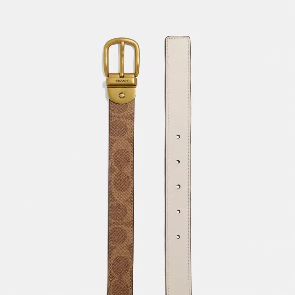 Cinturón reversible con hebilla tipo arnés, 25 mm