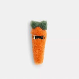 Colgante de zapato «Carroty» en piel de oveja