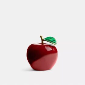 Colgante de zapato con forma de manzana