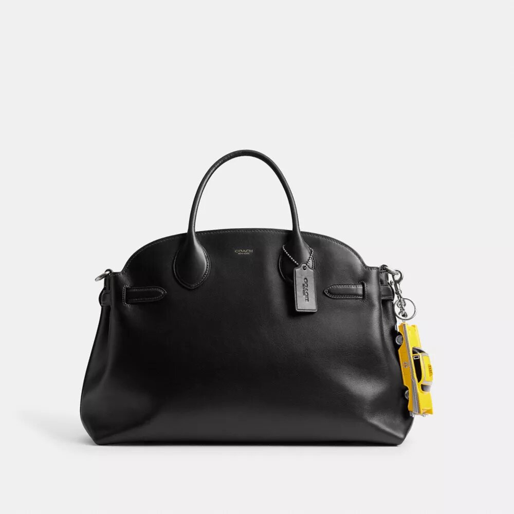 Colgante grande para bolso con forma de taxi