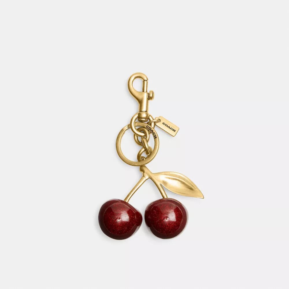 Colgante para bolso con forma de cereza