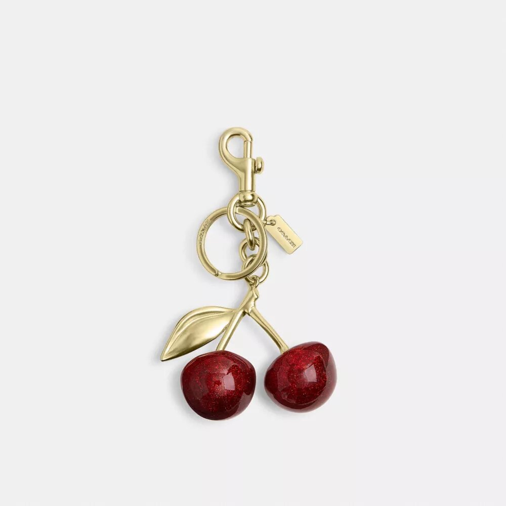 Colgante para bolso con forma de cereza