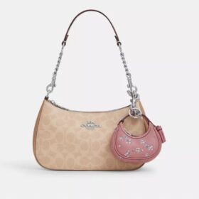 Colgante para bolsos Carmen con estampado de estrellas