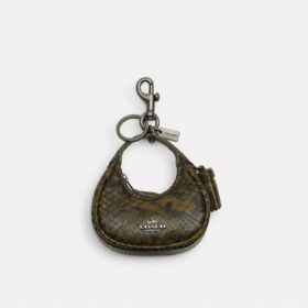 Colgante para bolsos «Carmen» con estampado de serpiente