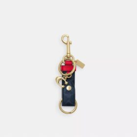 Colgante para bolsos con cierre a presión en Signature Canvas y Charms