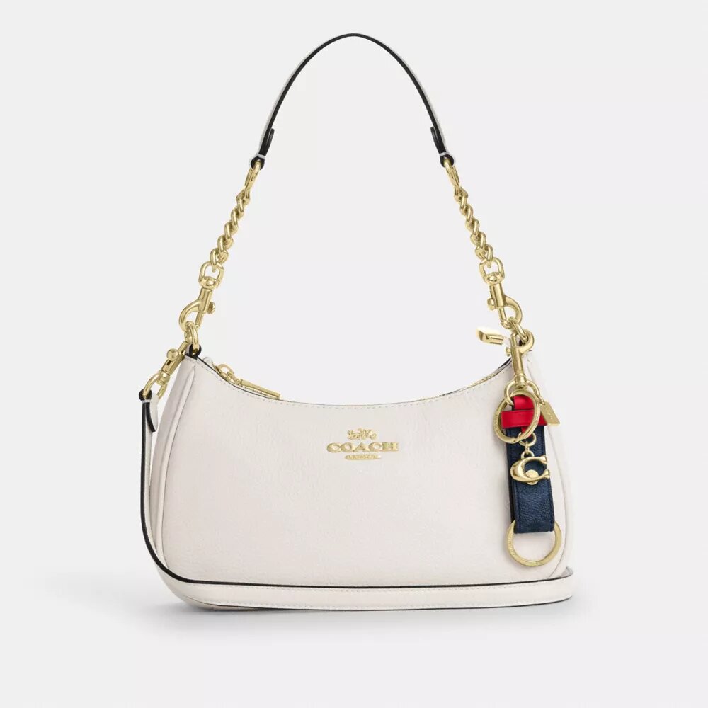 Colgante para bolsos con cierre a presión en Signature Canvas y Charms