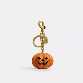 Colgante para bolsos con forma de calabaza