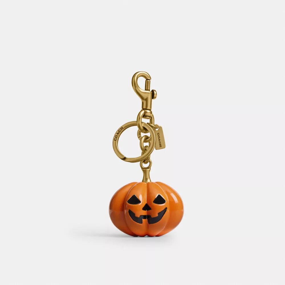 Colgante para bolsos con forma de calabaza