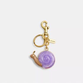Colgante para bolsos con forma de caracol