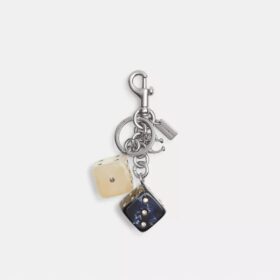 Colgante para bolsos con forma de dado