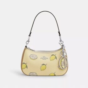 Colgante para bolsos con forma de limón
