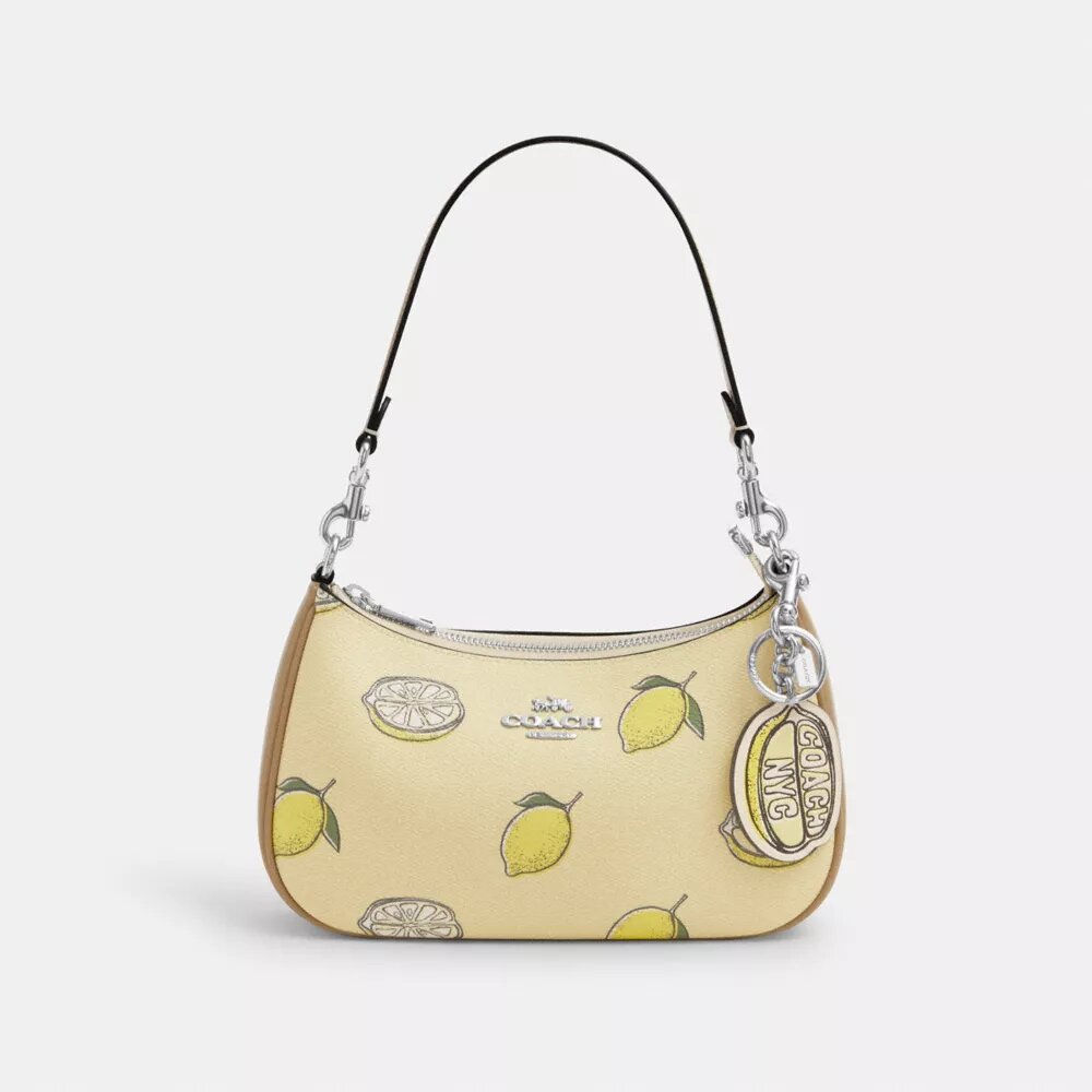 Colgante para bolsos con forma de limón