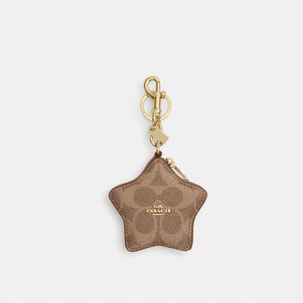 Colgante para bolsos «Star» en Signature Canvas