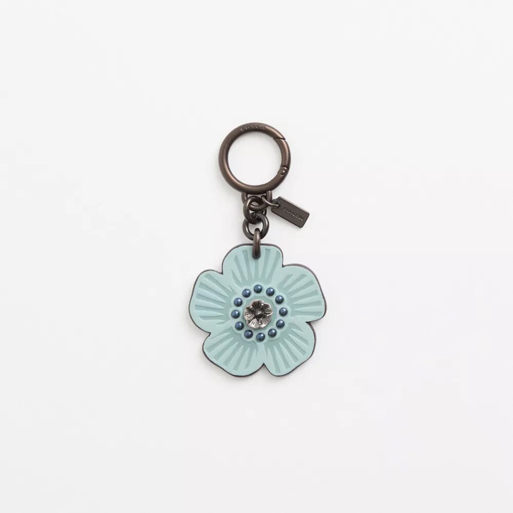 Colgante para bolsos «Tea Rose» restaurado