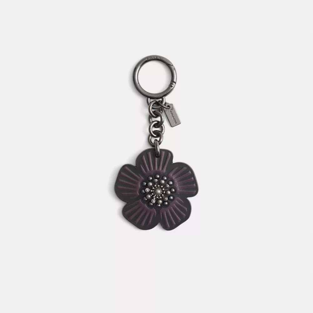Colgante para bolsos «Tea Rose» restaurado