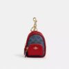 Colgante para mochila Mini Court en Signature Canvas
