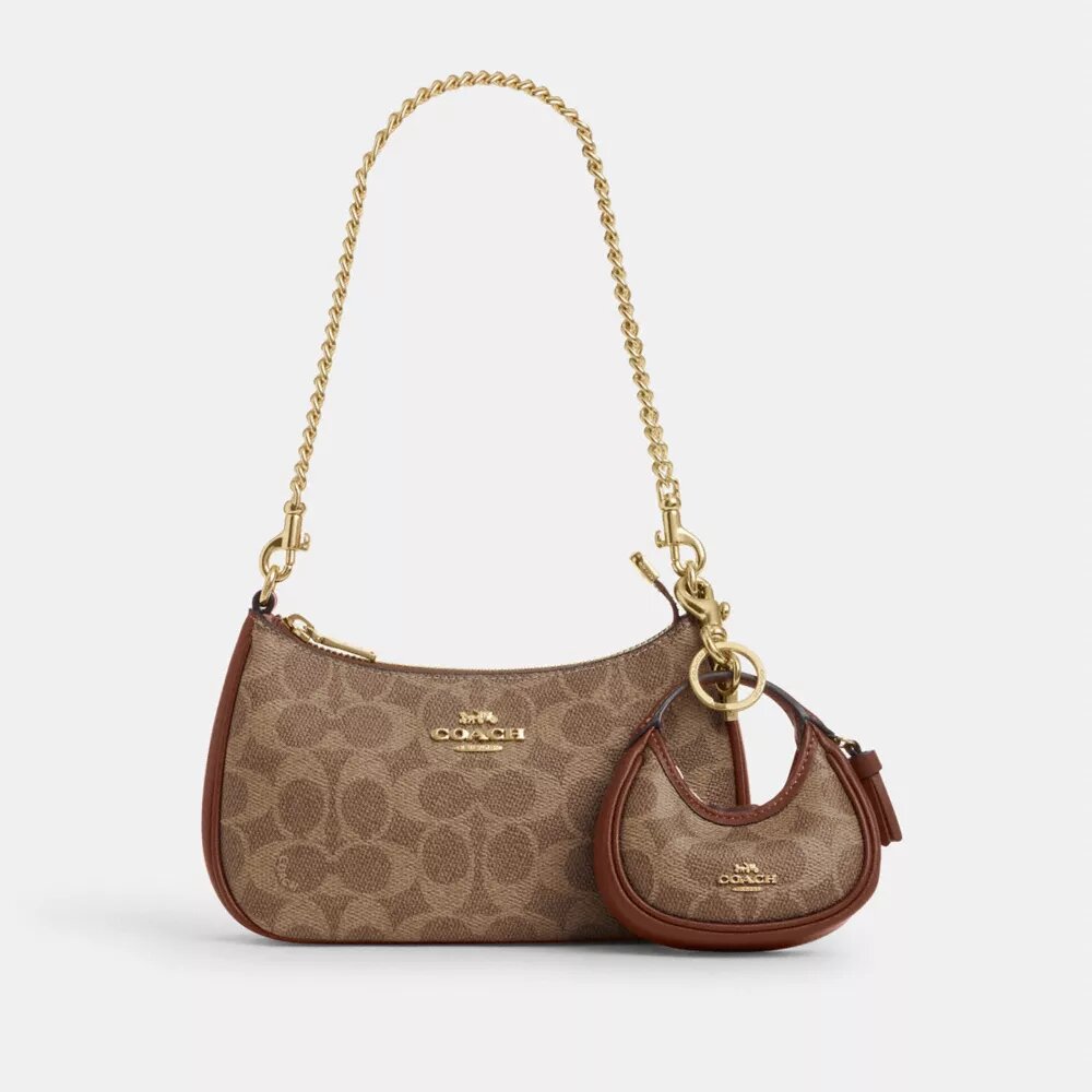 Colgantes para bolsos Carmen en Signature Canvas