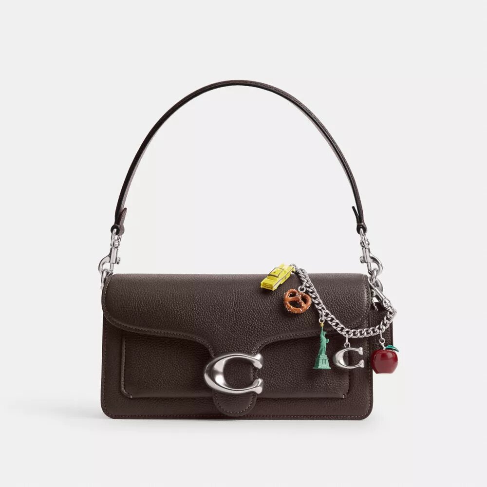 Colgantes para bolsos con cadena y motivos de Nueva York