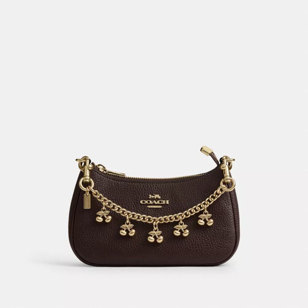 Colgantes para bolsos con dijes de cereza