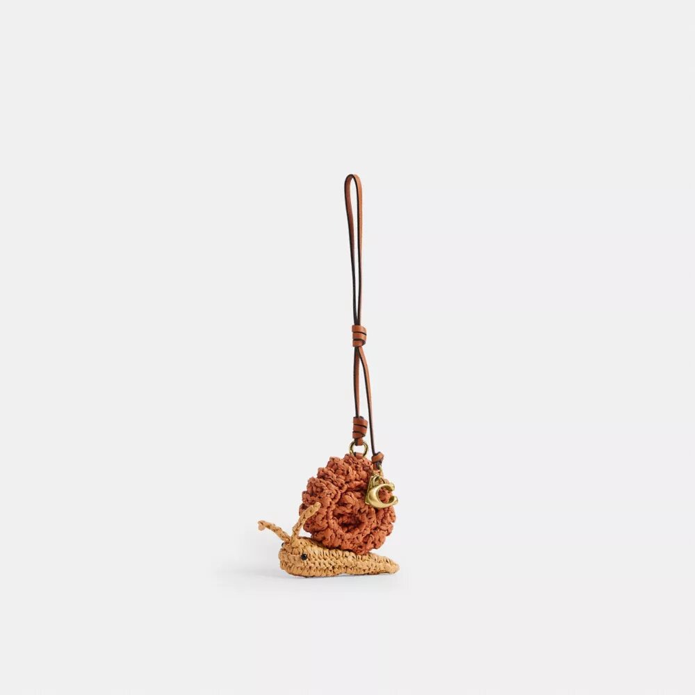 Colgantes para bolsos con forma de caracol