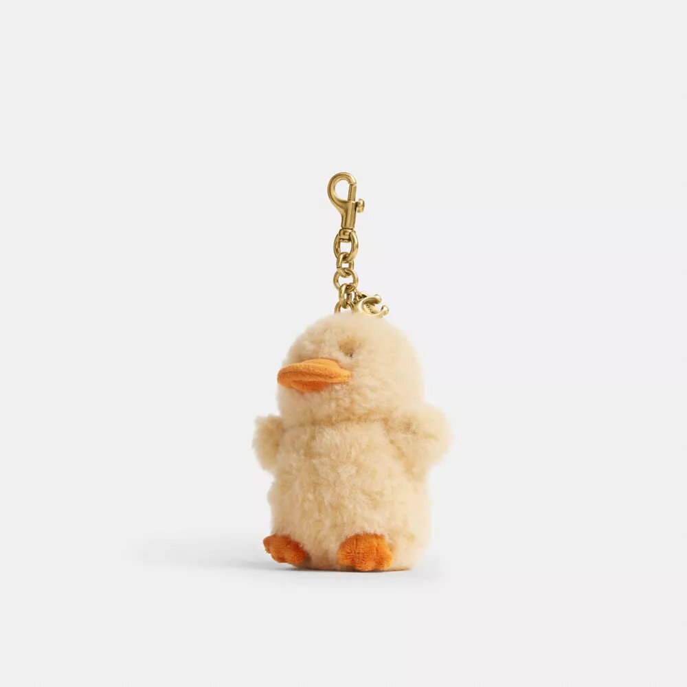 Colgantes para bolsos «Ducky» de piel de oveja