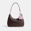Colgantes para bolsos en forma de corazón en piel exclusiva con colgante de corazón