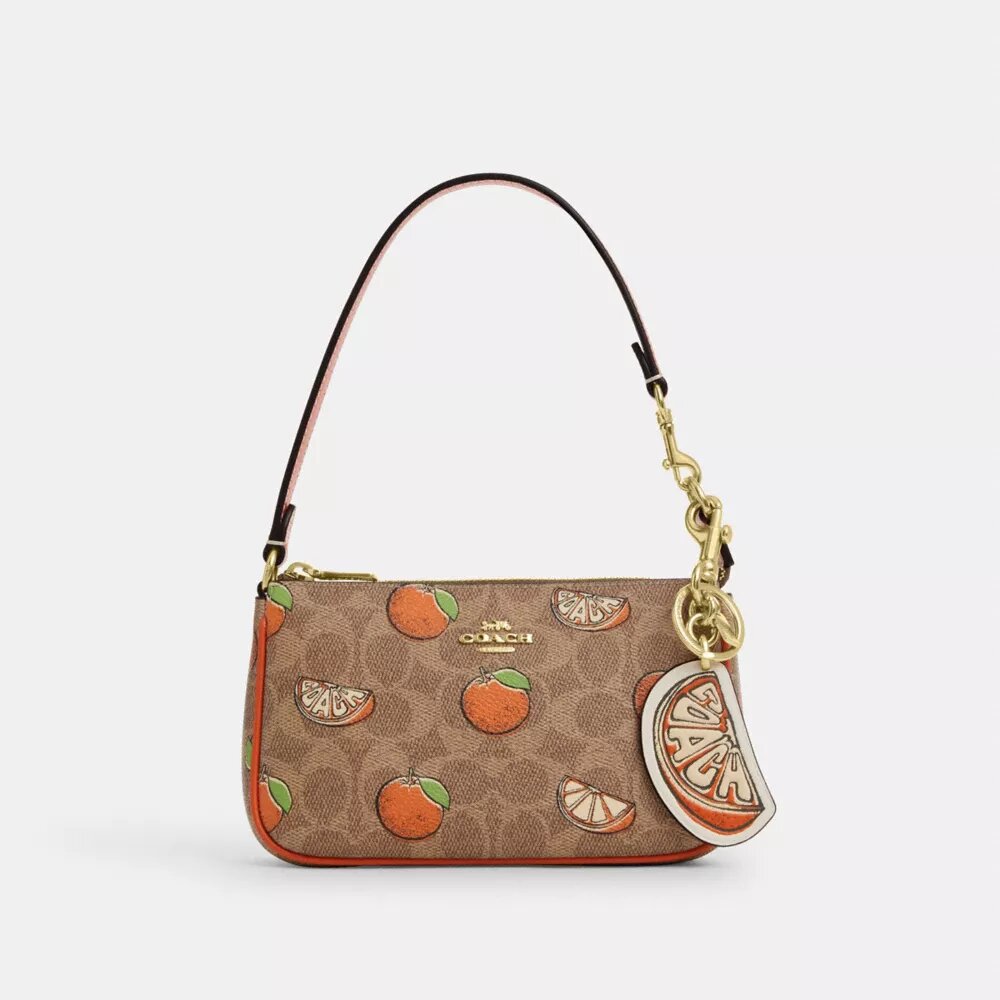 Colgantes para bolsos naranjas