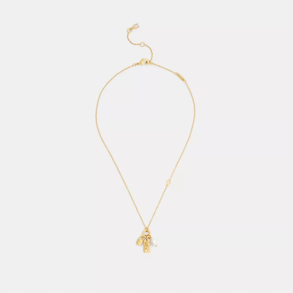 Collar con colgante de perla