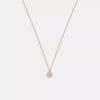 Collar con colgante de perla y cristal «Signature»