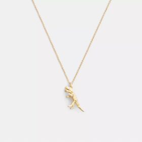 Collar con colgante Rexy esquelético