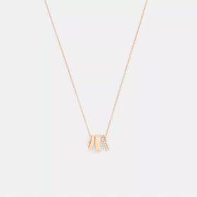 Collar con rondelles en forma de C repetidas