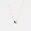 Collar con rondelles en forma de C repetidas